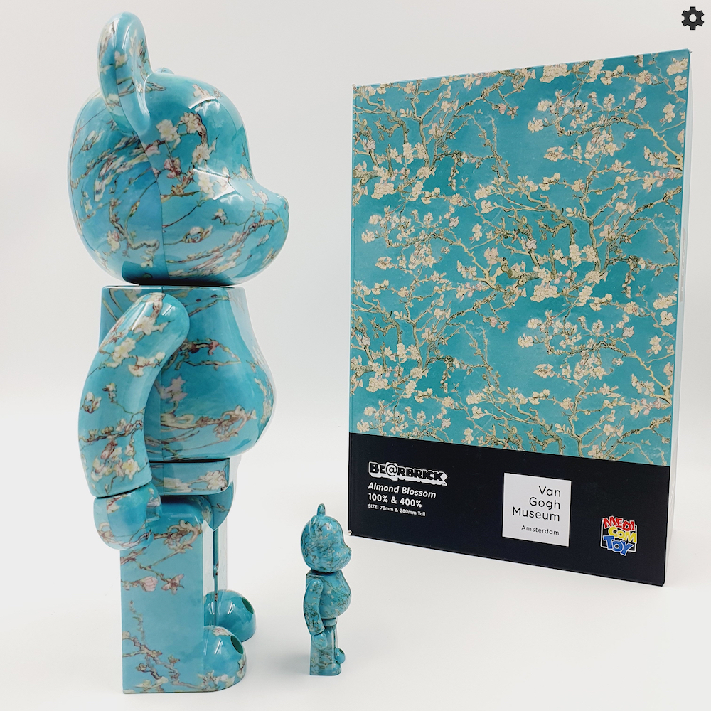 BE@RBRICK ALMOND BLOSSOMS BY VINCENT VAN GOGH 400% 100% 2022