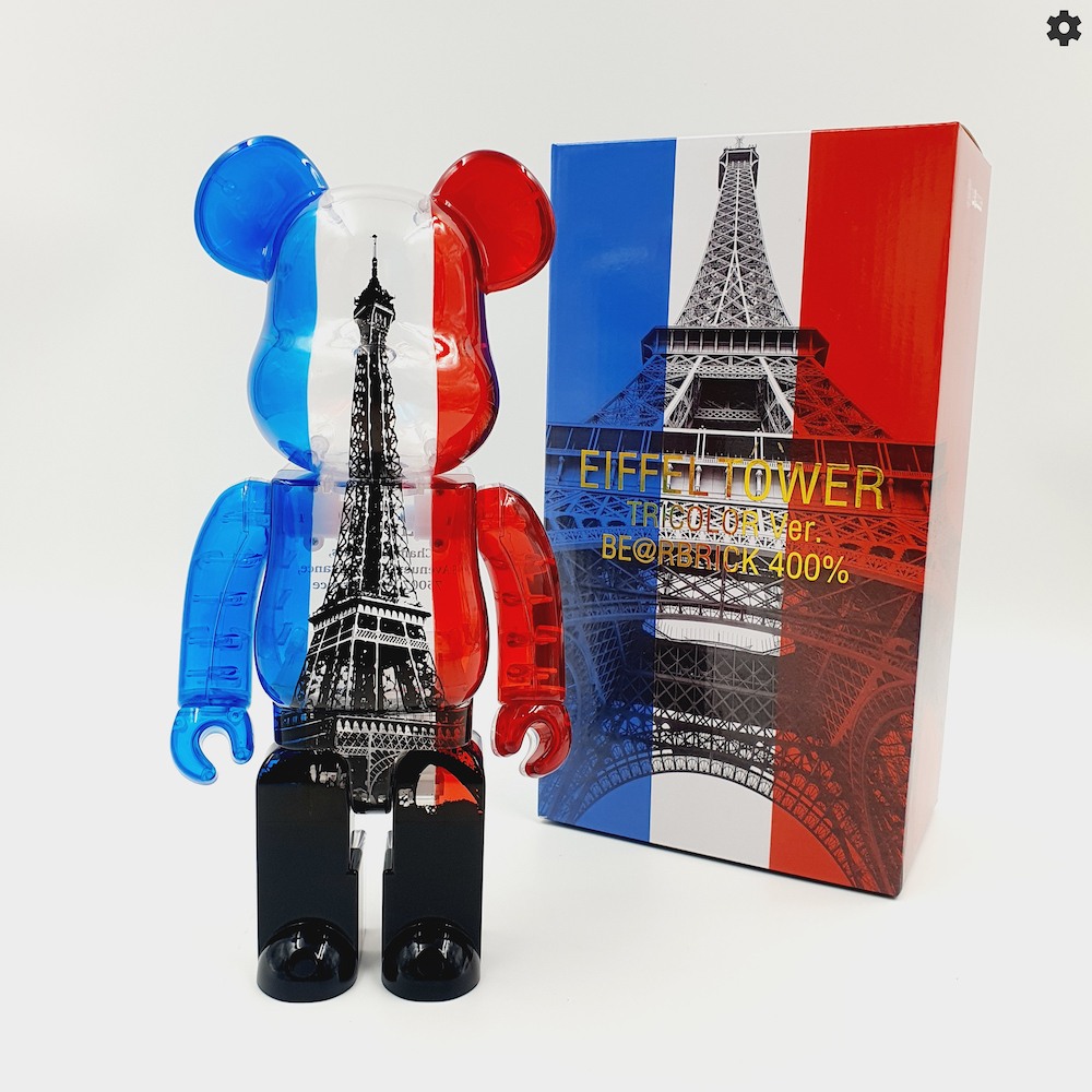 Pre-Order] BE@RBRICK x Eiffel Tower 100%+400% set (Medicom Toy
