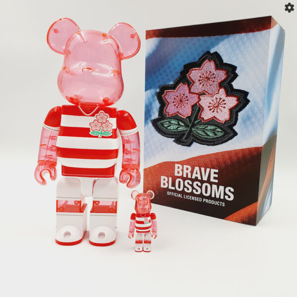 BE@RBRICK JAPAN NATIONAL RUGBY TEAM 400% 100% 2019 - Front View