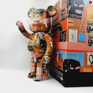 BE@RBRICK JEAN MICHEL BASQUIAT V2 - 1000% - Waving