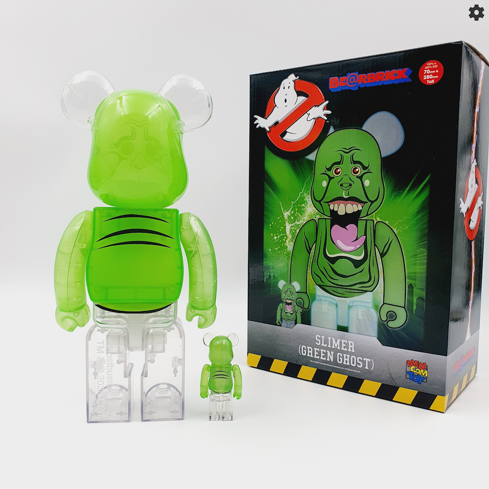 BE@RBRICK SLIMER (Ghostbusters) 100％ and 400％ 2020