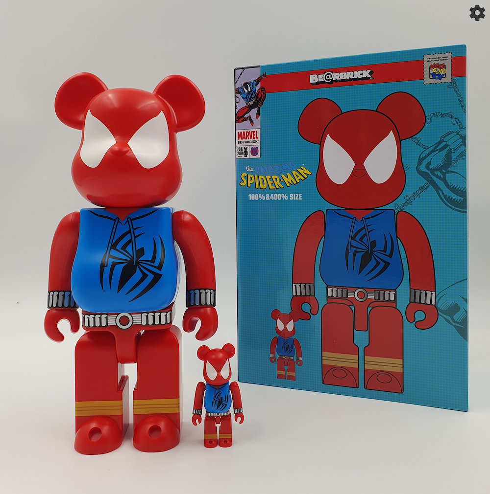 BE@RBRICK SPIDER-MAN  100％＆400％