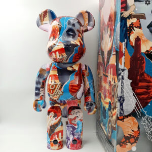 BE@RBRICK TRISTAN EATON DESIGNER CON EXCLUSIVE 400% 2021 - Front View