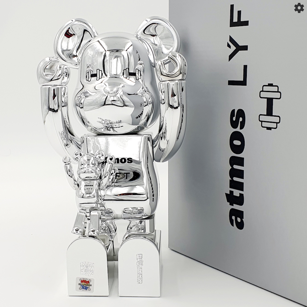 BE@RBRICK atmos × LYFT 100％ & 400％