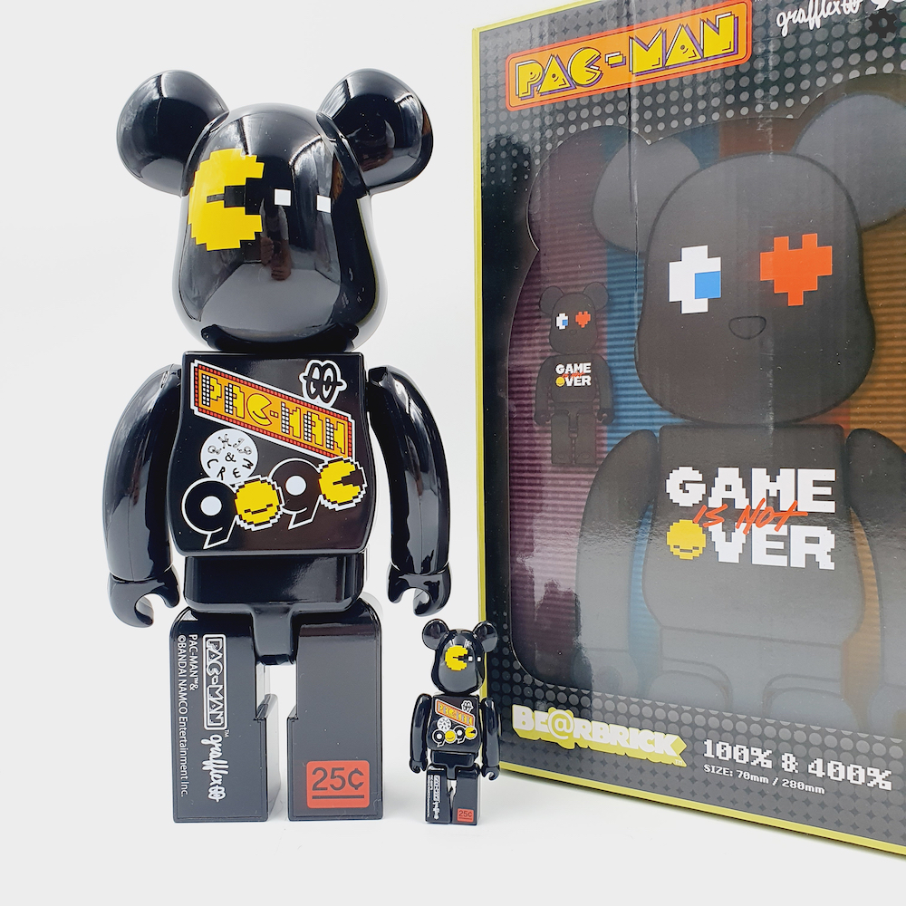 BE@RBRICK PAC-MAN ベアブリック パックマン 100％u0026400％-