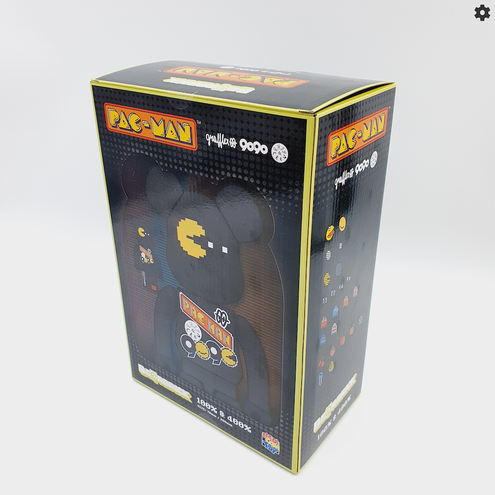 BE@RBRICK PAC MAN GAME OVER 400% 100%