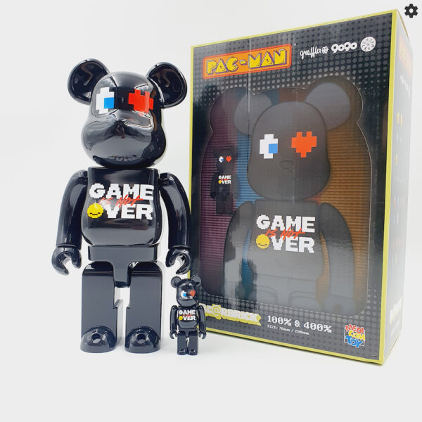 BE@RBRICK PAC MAN GAME OVER 400% 100% - Front View