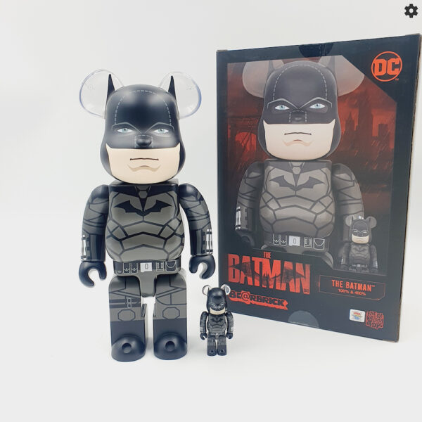 BE@RBRICK THE BATMAN 400% 100% - Front View