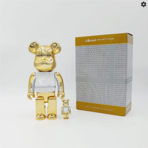 BE@RBRICK MEDICOM PLUS GOLD 400% 100% 2021 - Front View