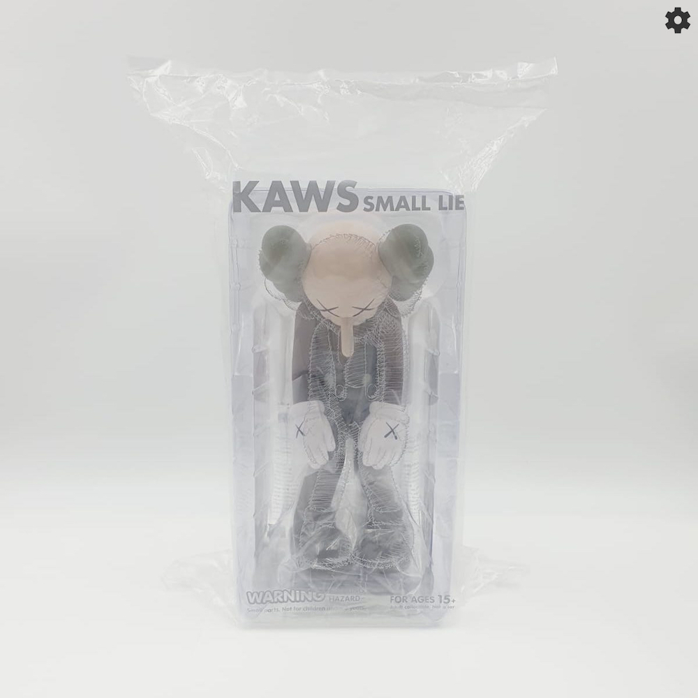 KAWS SMALL LIE COMPANION BROWN 2017 - The Factory Concept Store