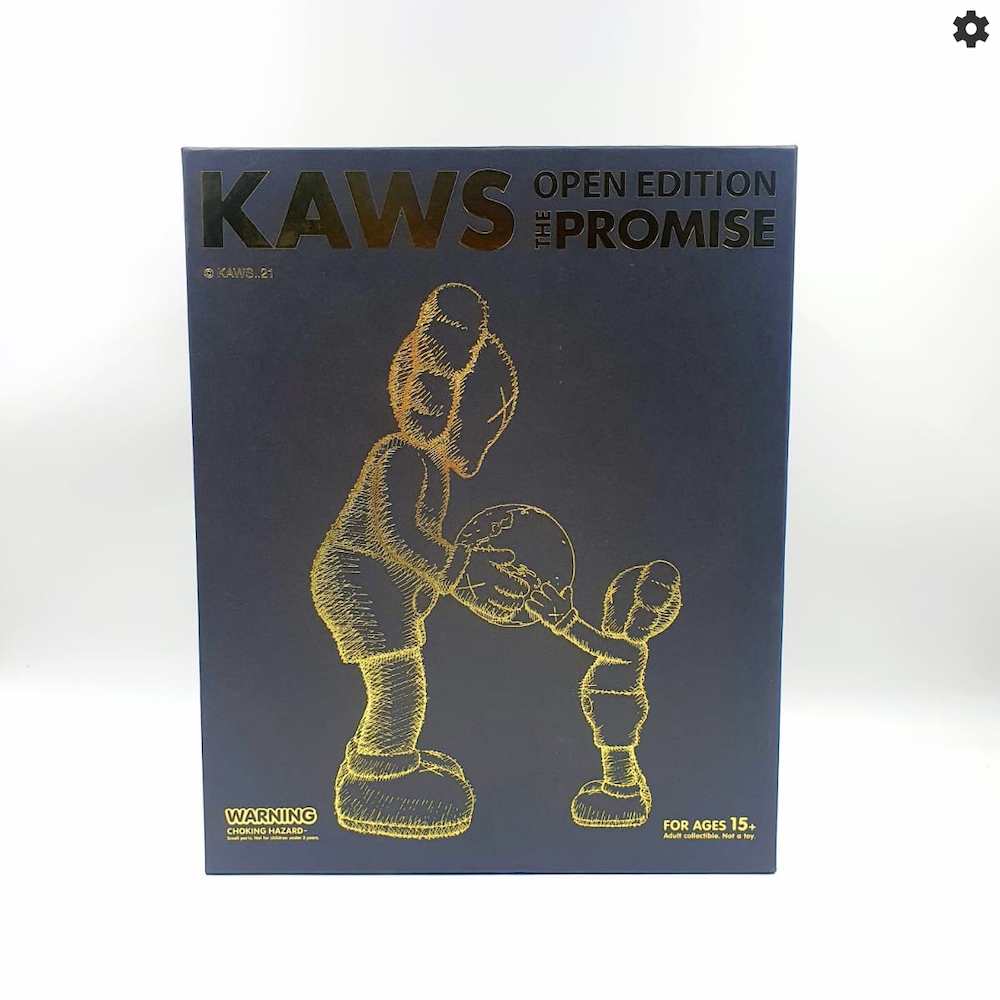 豪華で新しい ゲームキャラクター KAWS THE PROMISE BLACK ゲーム ...