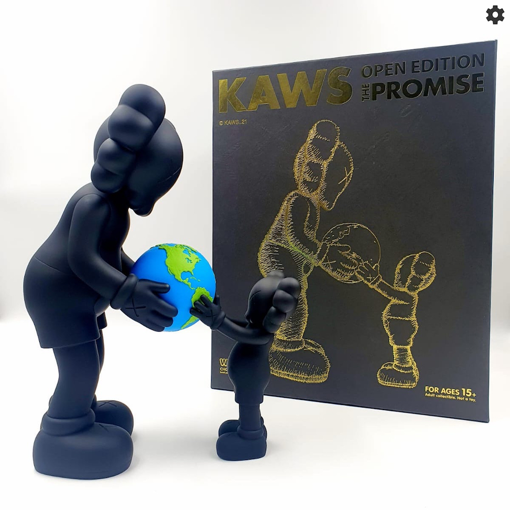 KAWS THE PROMISE BLACK EDITION 2022 - The Factory Concept Store