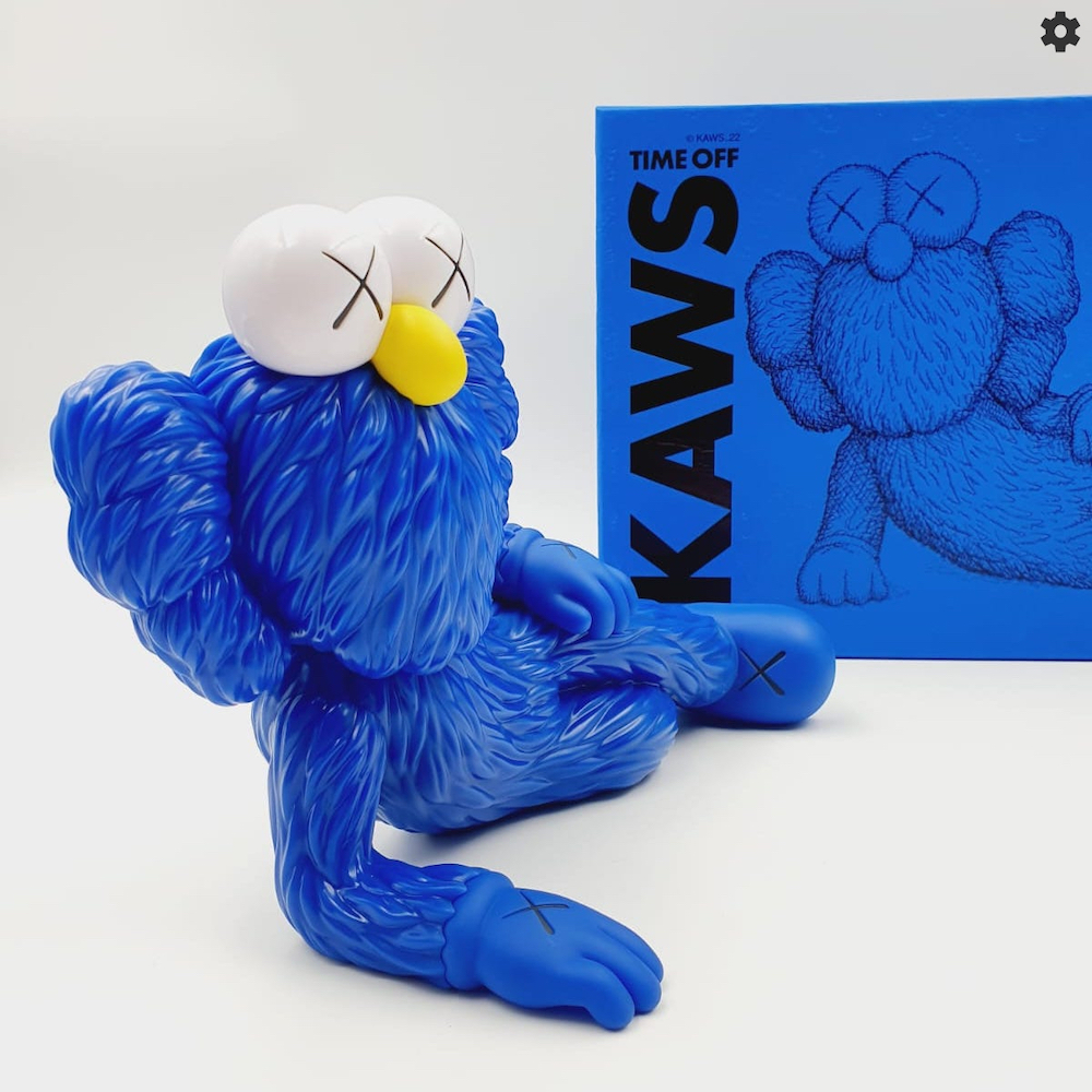 KAWS | 'KAWS: TIME OFF' Pink Vinyl Figure (2023) | Available for Sale |  Artsy