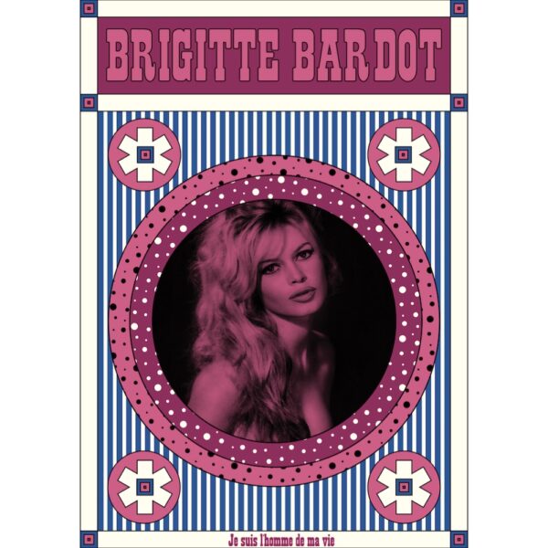 "Miss Bardot" - Mod Mosaic