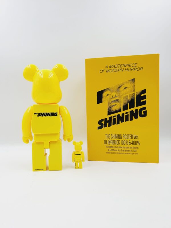 BE@RBRICK  THE SHINING POSTER VERSION 100% & 400% BEARBRICK 2020 - Image 2