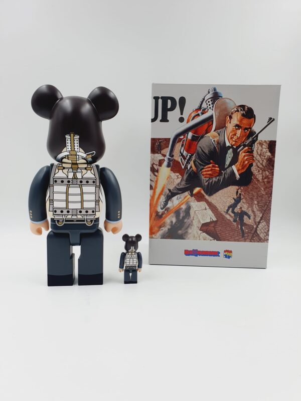 Be@rbrick 007 James Bond Thunderball 400% 100% Bearbrick 2024 - Image 3