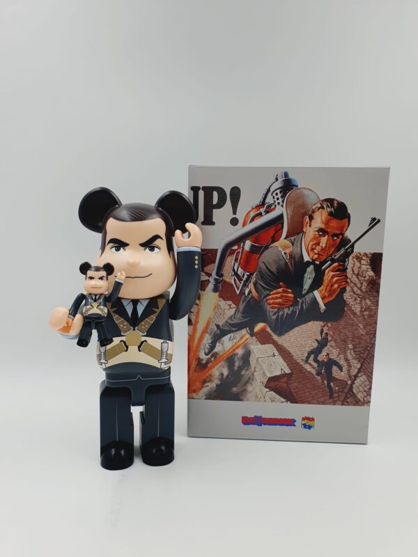 Be@rbrick 007 James Bond Thunderball 400% 100% Bearbrick 2024 - Image 7