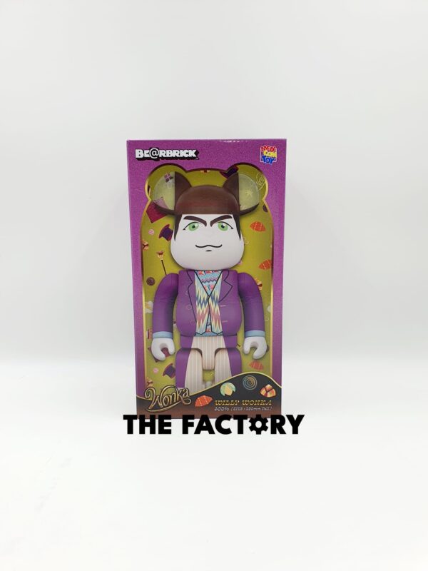 Be@rbrick Willy Wonka x Medicom Toy 400% Bearbrick 2024 - Image 5