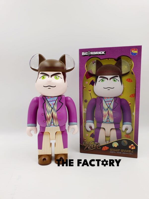 Be@rbrick Willy Wonka x Medicom Toy 400% Bearbrick 2024 - Image 2