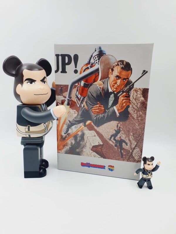 Be@rbrick 007 James Bond Thunderball 400% 100% Bearbrick 2024 - Image 5