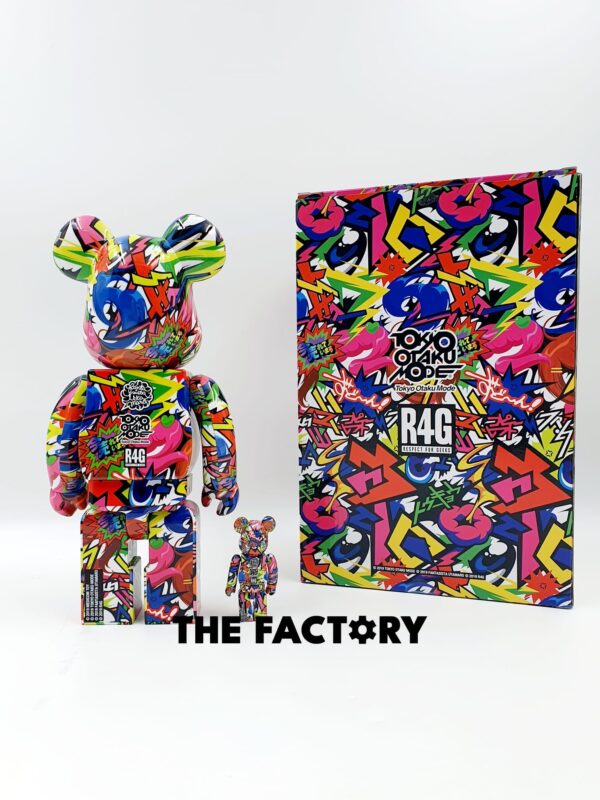 Be@rbrick  Fantasista Utamaro R4G 400% 100% Tokyo Otaku Mode Bearbrick  2019 - Image 5