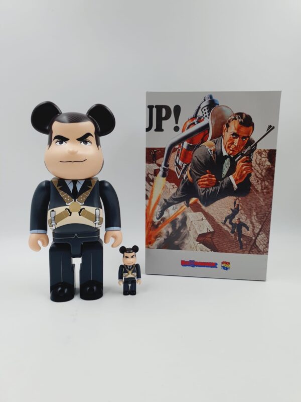 Be@rbrick 007 James Bond Thunderball 400% 100% Bearbrick 2024