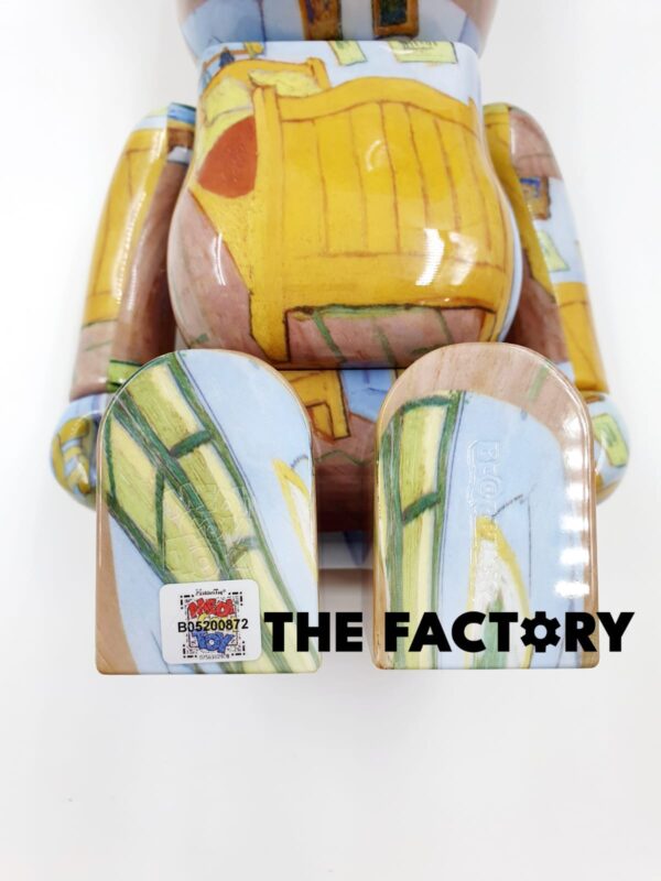 Medicom Toy x Vincent Van Gogh - Be@rbrick The Bedroom 400% 100% Bearbrick 2024 - Image 4