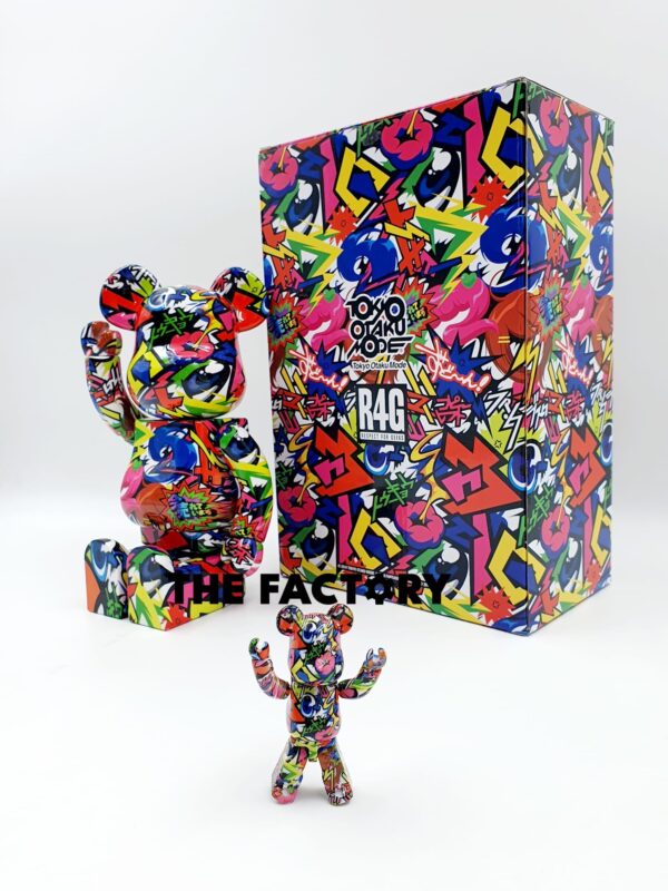 Be@rbrick  Fantasista Utamaro R4G 400% 100% Tokyo Otaku Mode Bearbrick  2019 - Image 3