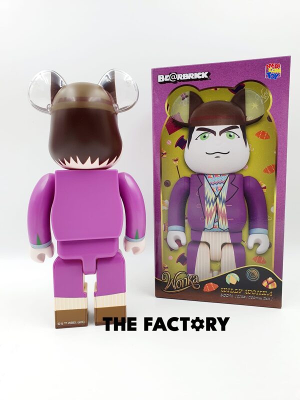 Be@rbrick Willy Wonka x Medicom Toy 400% Bearbrick 2024 - Image 6